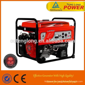 combustible gaosline/gasolina 6.5kva generador de 3 fases para la venta